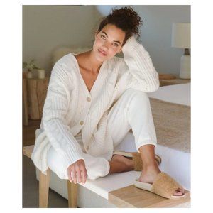 JENNI KAYNE Cashmere Cable Cocoon Cardigan